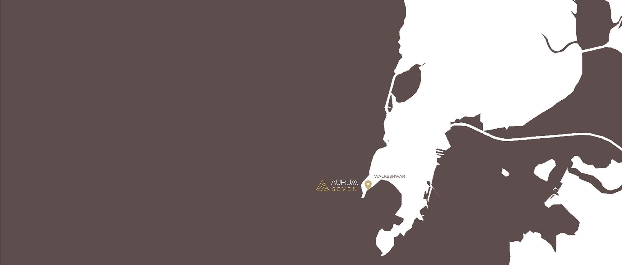Neighbourhood map for Aurum Seven, Walkeshwar